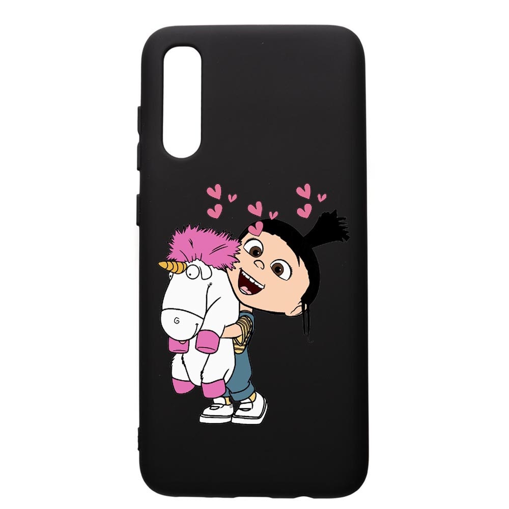 Husa de protectie Samsung Galaxy A30S, Despicable, Me Agnes, silicon, cu interiorul din material textil, protectie camera, PB217