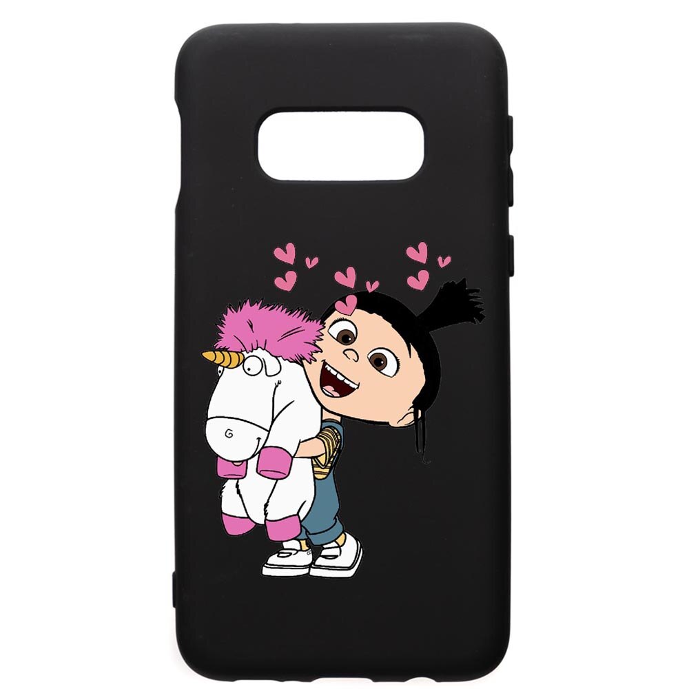 Husa de protectie Samsung Galaxy S10E, Despicable, Me Agnes, silicon, cu interiorul din material textil, protectie camera, PB217