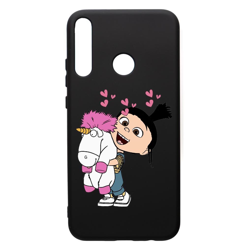 Husa de protectie Huawei P40 Lite E / Y7p, Despicable, Me Agnes, silicon, cu interiorul din material textil, protectie camera, PB217