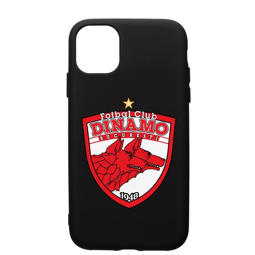 Husa de protectie Apple iPhone 11 Pro, Football, DInamo, silicon, cu interiorul din material textil, protectie camera, PB229