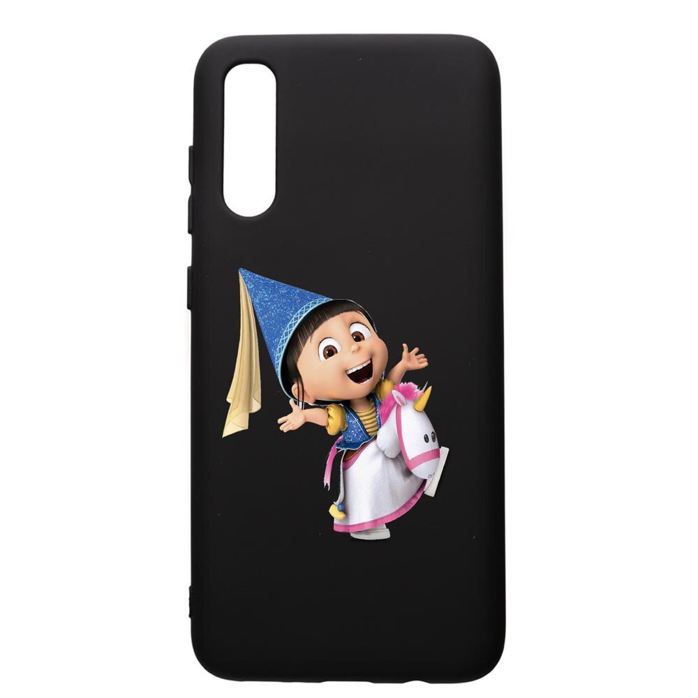 Husa de protectie Samsung Galaxy A70, Despicable Me, Agnes, silicon, cu interiorul din material textil, protectie camera, PB220