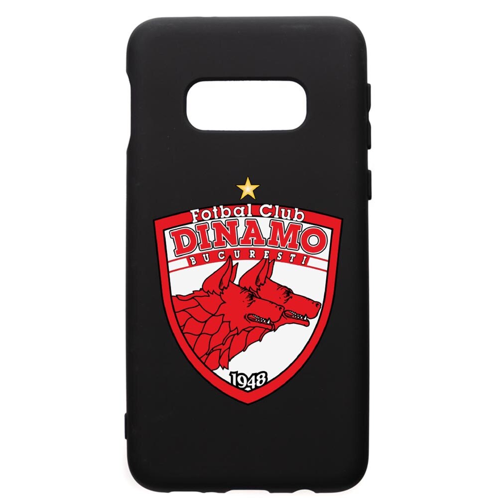 Husa de protectie Samsung Galaxy S10E, Football, DInamo, silicon, cu interiorul din material textil, protectie camera, PB229