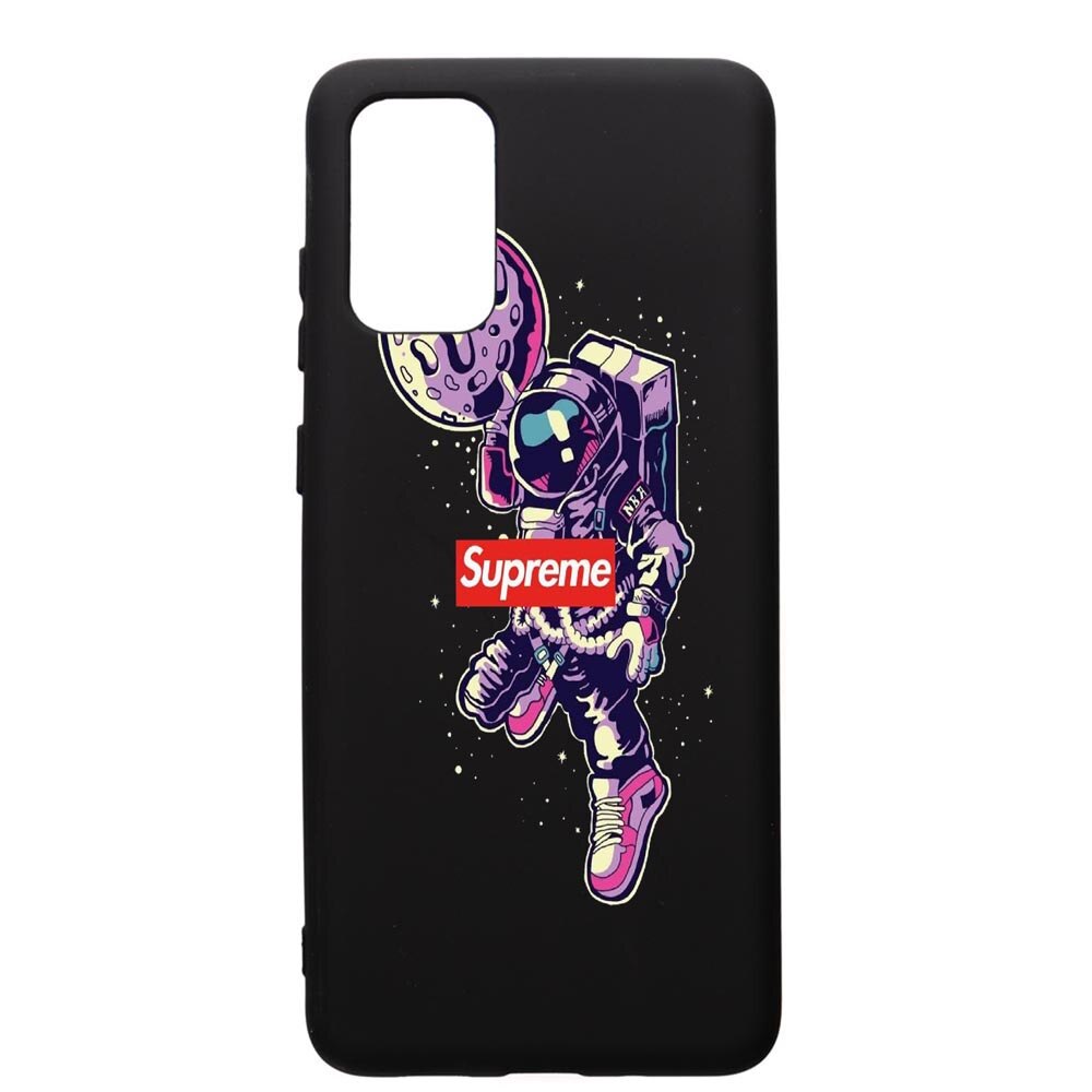 Husa de protectie Huawei P40, Supreme, Astronaut, silicon, cu interiorul din material textil, protectie camera, PB254