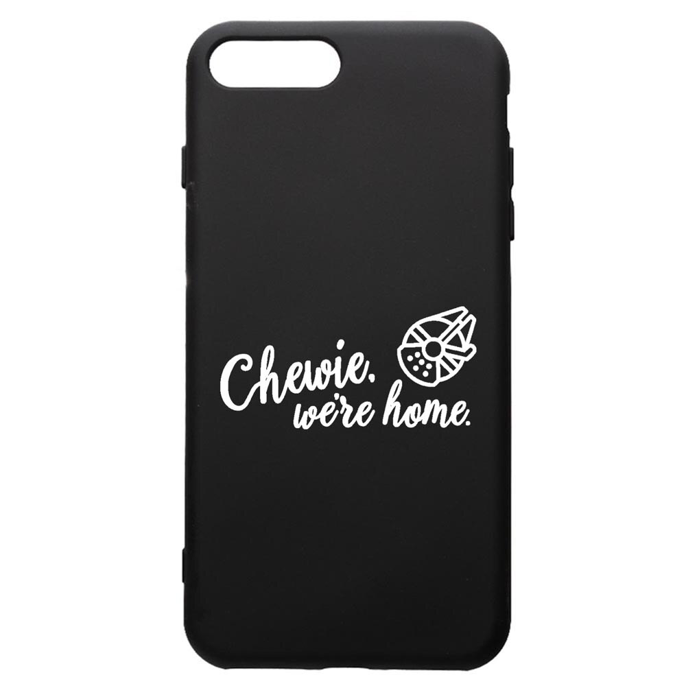 Husa de protectie Apple iPhone 8 Plus / iPhone 7 Plus, Star Wars, silicon, cu interiorul din material textil, protectie camera, PB246