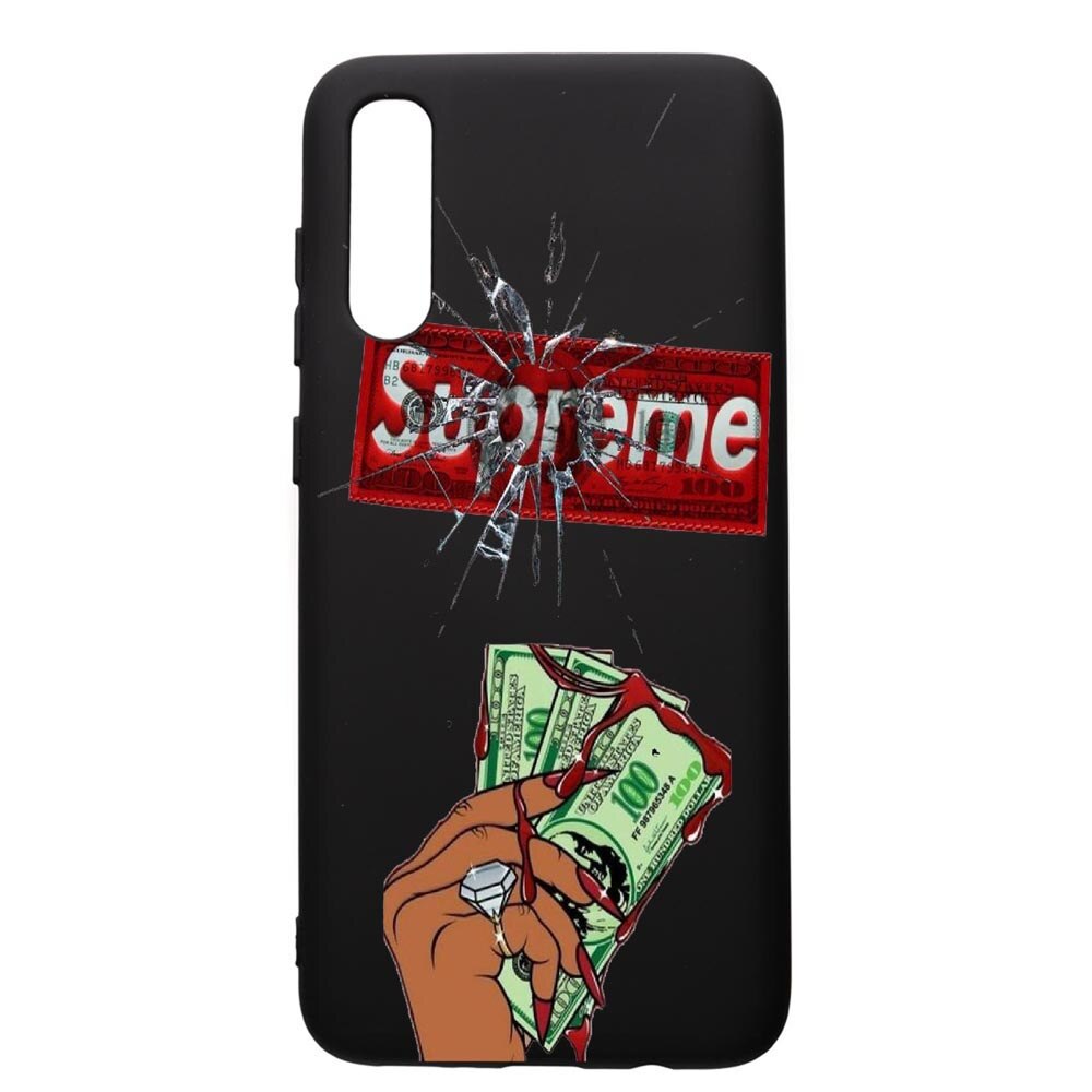 Husa de protectie Samsung Galaxy A50, Supreme, Money, silicon, cu interiorul din material textil, protectie camera, PB257