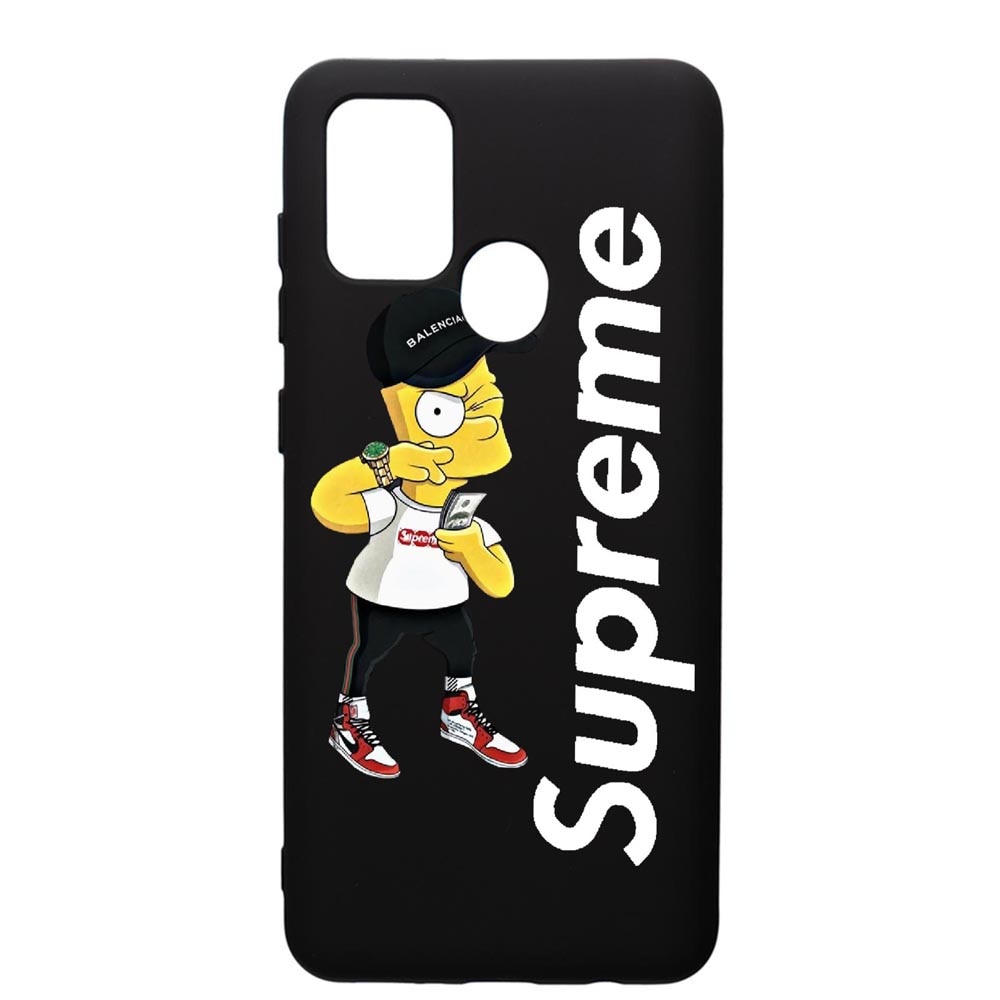Husa de protectie Samsung Galaxy A21, Supreme, Simpsons, silicon, cu interiorul din material textil, protectie camera, PB258