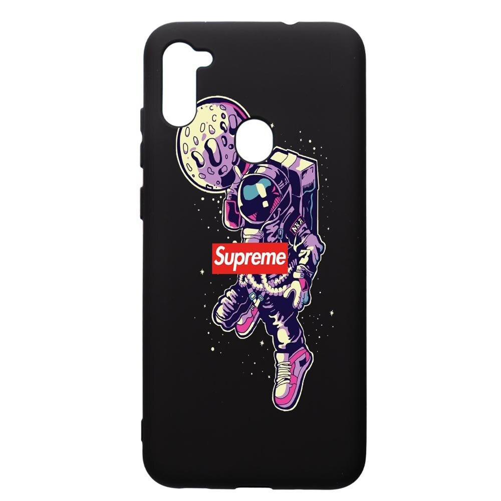 Husa de protectie Samsung Galaxy A11, Supreme, Astronaut, silicon, cu interiorul din material textil, protectie camera, PB254