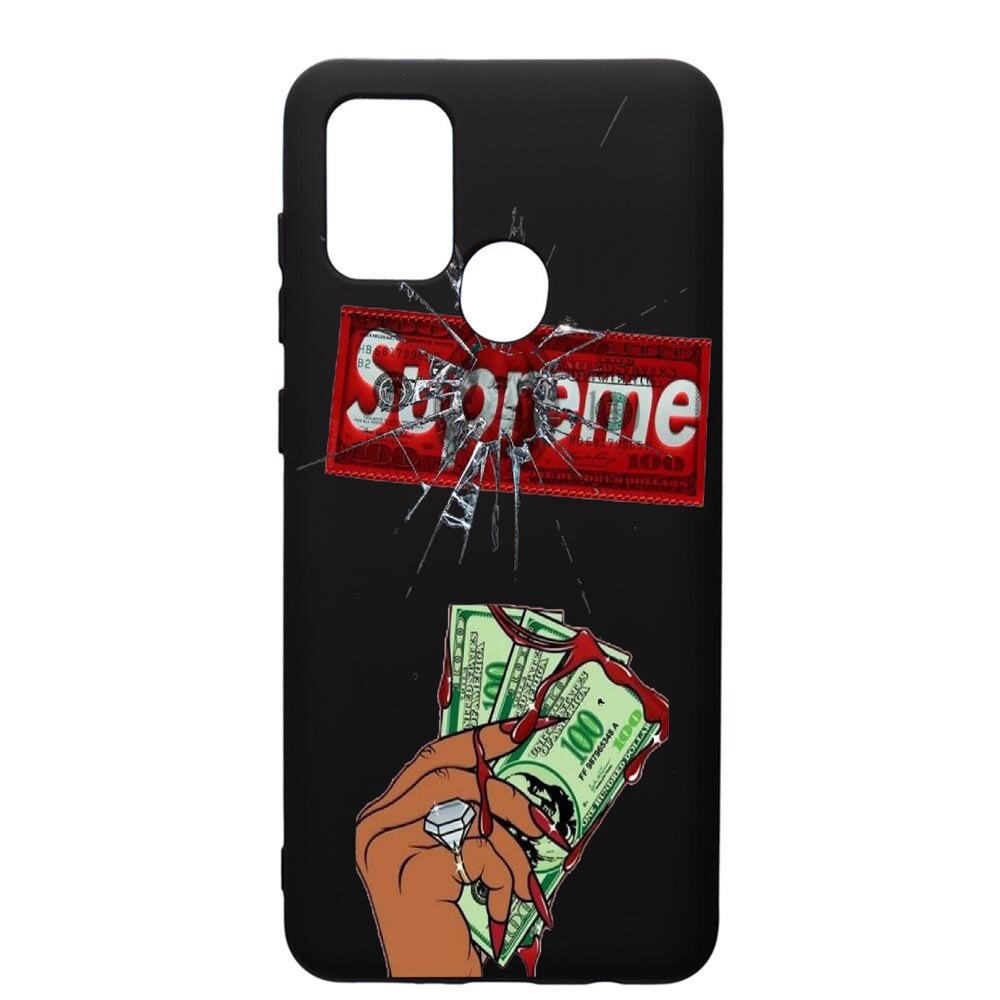 Husa de protectie Samsung Galaxy A21, Supreme, Money, silicon, cu interiorul din material textil, protectie camera, PB257