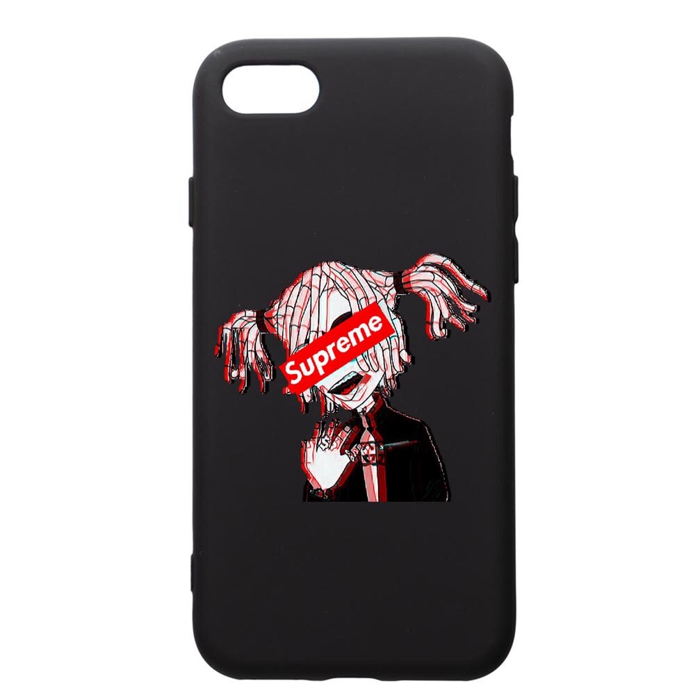 Husa de protectie Apple iPhone SE 2 / iPhone 8 / iPhone 7, Supreme, Pink Girl, silicon, cu interiorul din material textil, protectie camera, PB269