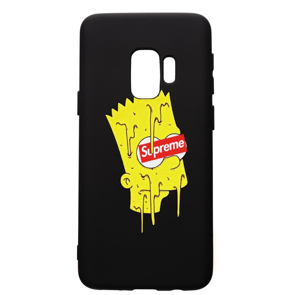 Husa de protectie Samsung Galaxy S9, Supreme, The Simpsons, silicon, cu interiorul din material textil, protectie camera, PB267