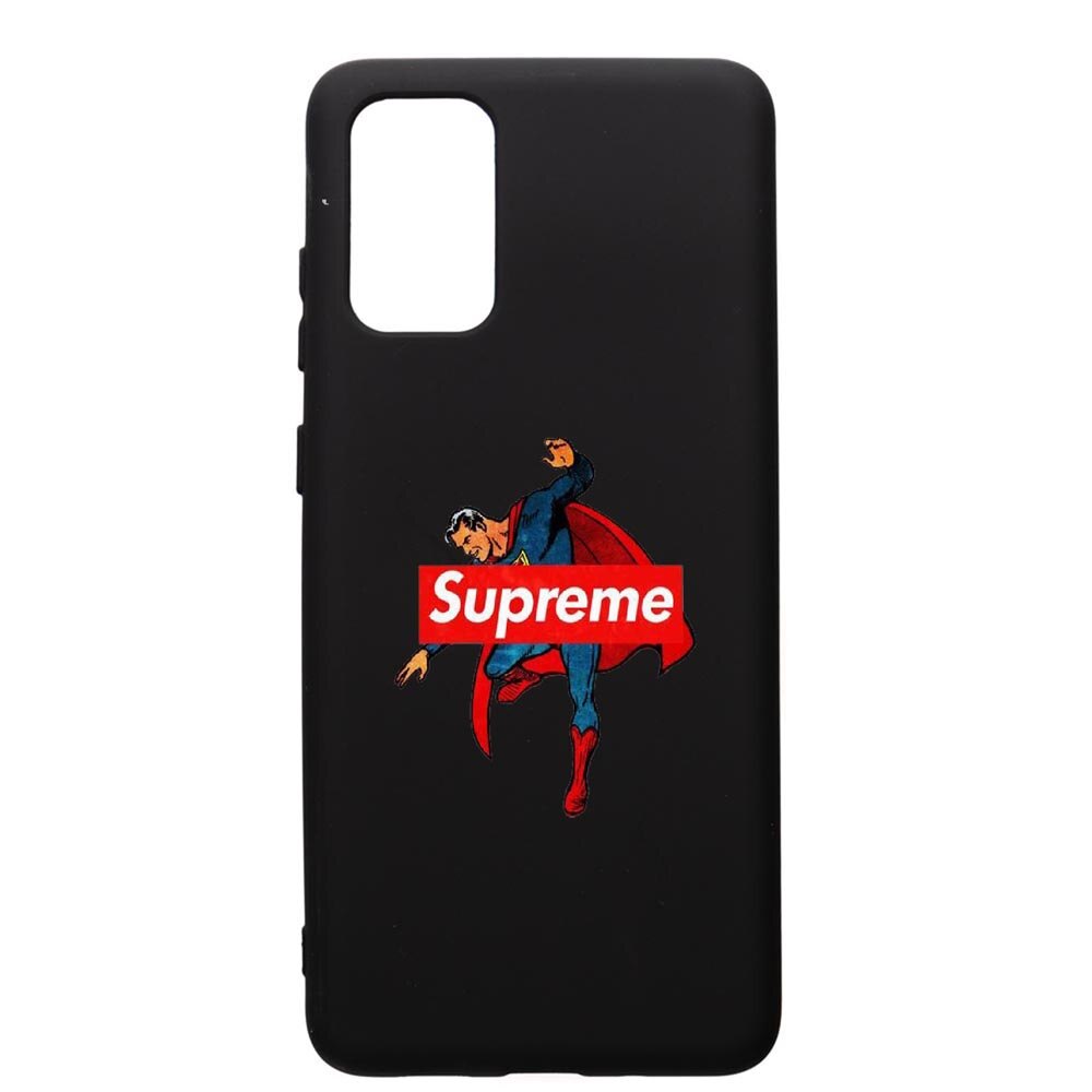 Husa de protectie Huawei P40, Supreme, Superman, silicon, cu interiorul din material textil, protectie camera, PB259