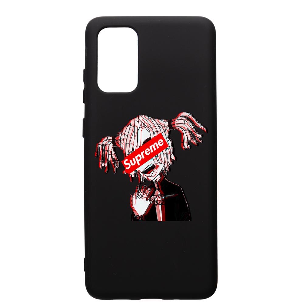 Husa de protectie Huawei P40, Supreme, Pink Girl, silicon, cu interiorul din material textil, protectie camera, PB269