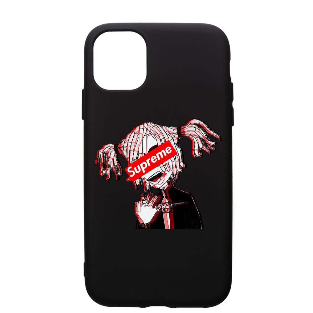 Husa de protectie Apple iPhone 11, Supreme, Pink Girl, silicon, cu interiorul din material textil, protectie camera, PB269