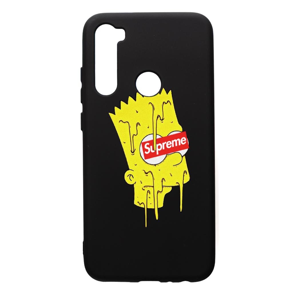 Husa de protectie Xiaomi Redmi Note 8, Supreme, The Simpsons, silicon, cu interiorul din material textil, protectie camera, PB267