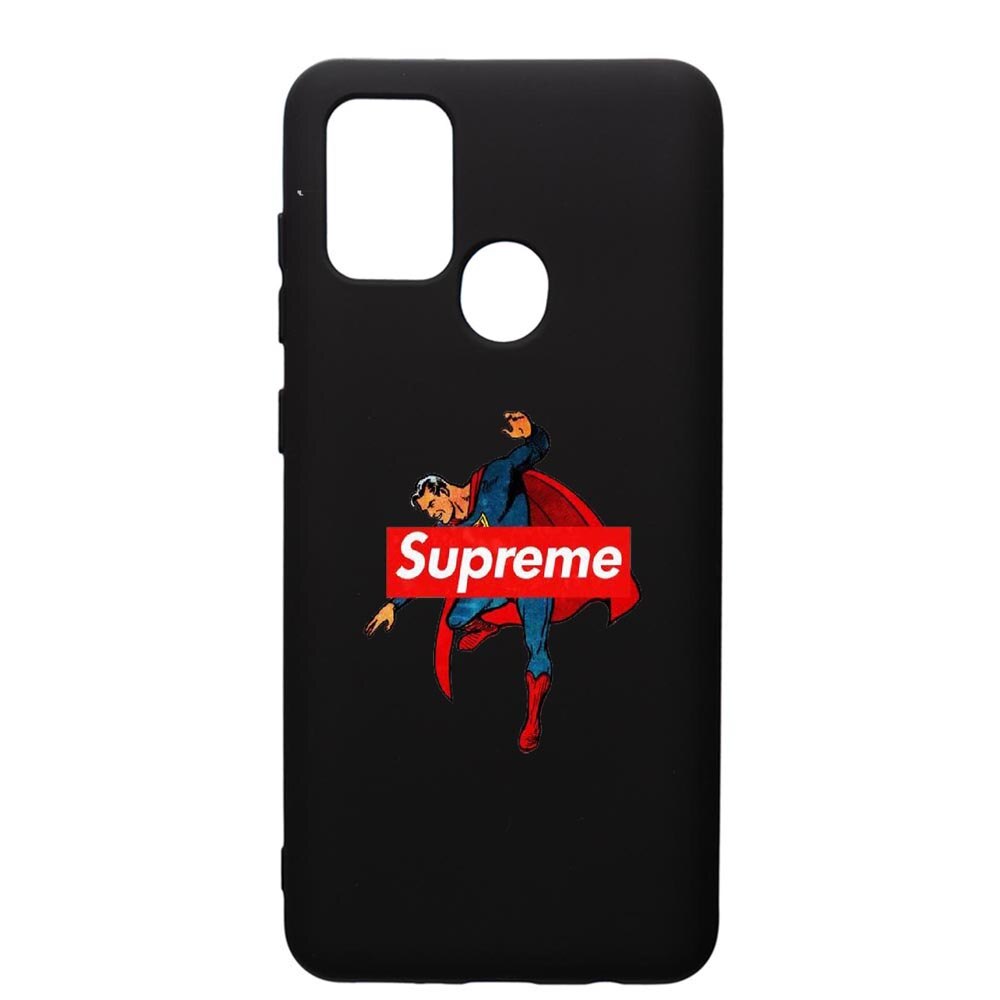 Husa de protectie Samsung Galaxy A21, Supreme, Superman, silicon, cu interiorul din material textil, protectie camera, PB259