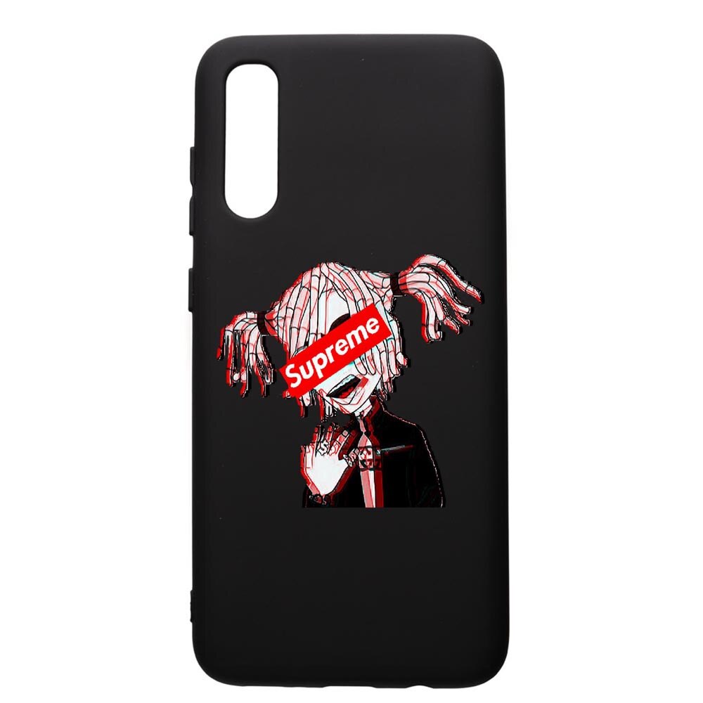 Husa de protectie Samsung Galaxy A50, Supreme, Pink Girl, silicon, cu interiorul din material textil, protectie camera, PB269