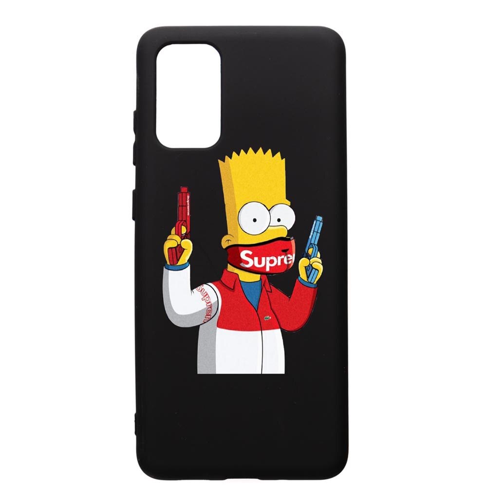 Husa de protectie Samsung Galaxy S20 Plus, Supreme, The SImpsons, silicon, cu interiorul din material textil, protectie camera, PB270
