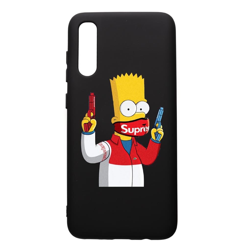 Husa de protectie Samsung Galaxy A70, Supreme, The SImpsons, silicon, cu interiorul din material textil, protectie camera, PB270