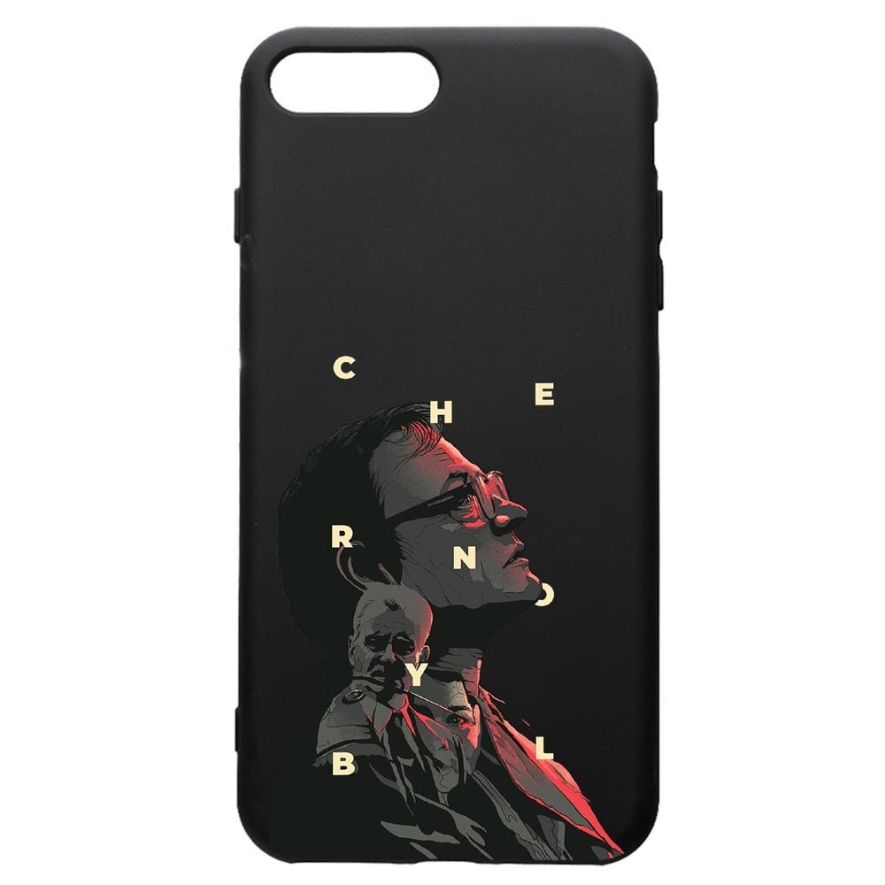 Husa de protectie Apple iPhone 8 Plus / iPhone 7 Plus, Chernobyl, silicon, cu interiorul din material textil, protectie camera, PB274