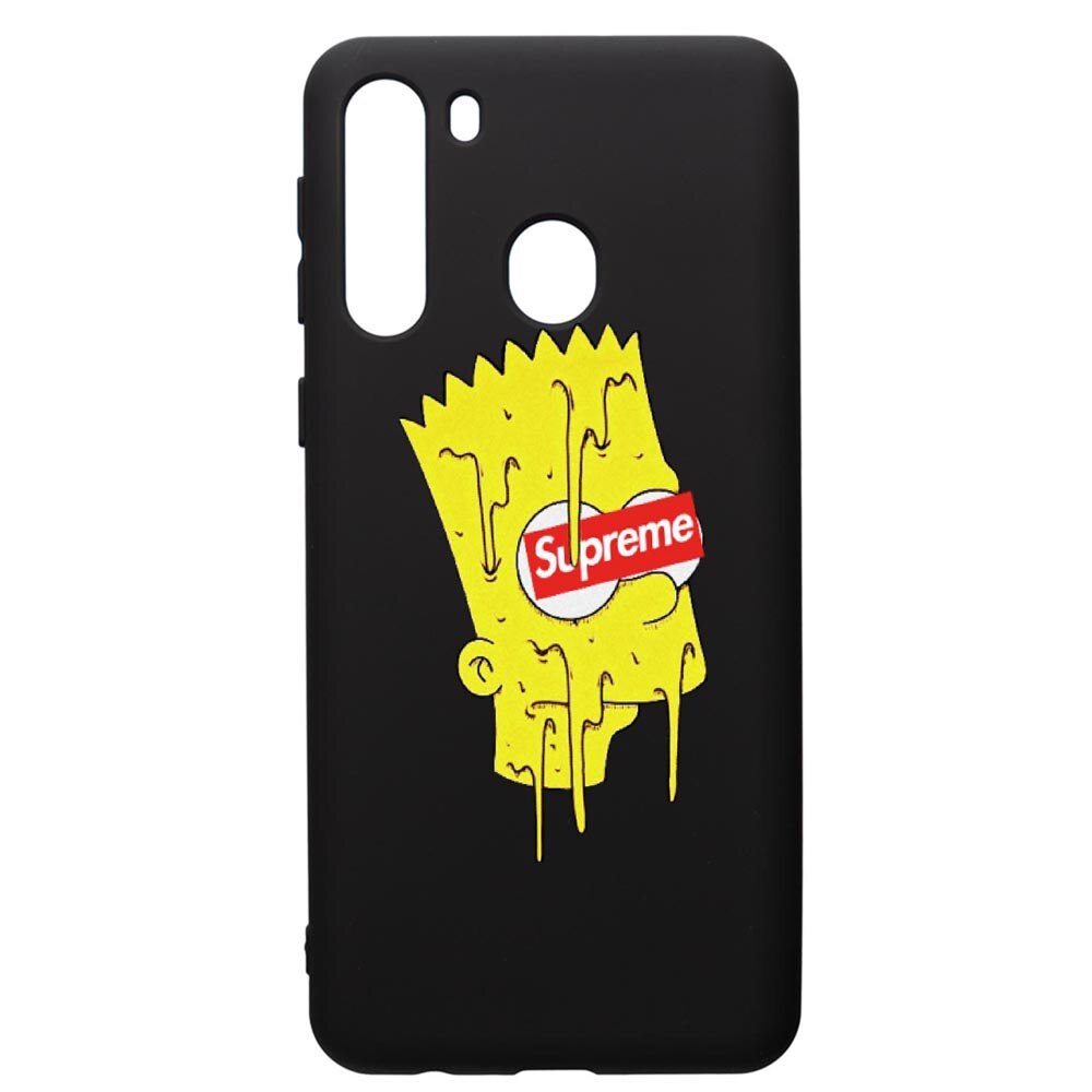 Husa de protectie Samsung Galaxy A21S, Supreme, The Simpsons, silicon, cu interiorul din material textil, protectie camera, PB267