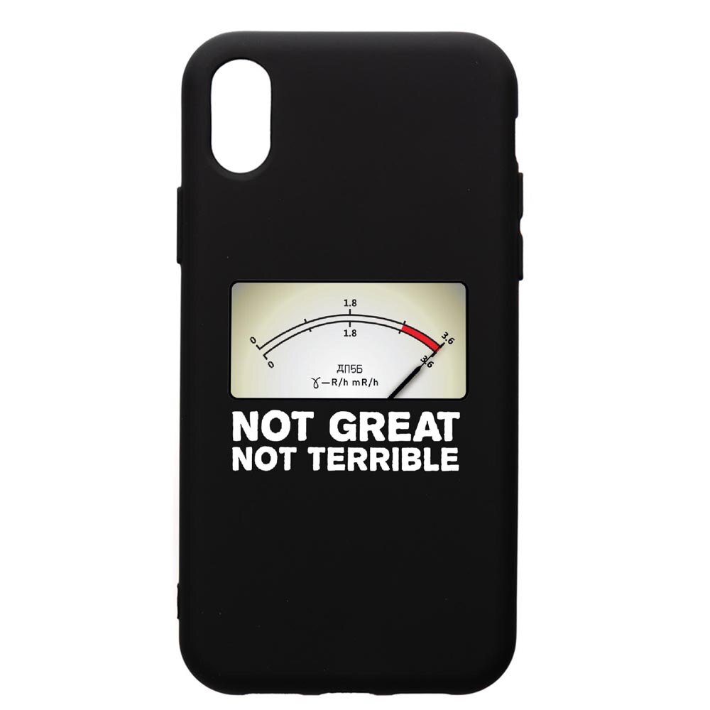 Husa de protectie Apple iPhone XS Max, Chernobyl, silicon, cu interiorul din material textil, protectie camera, PB276