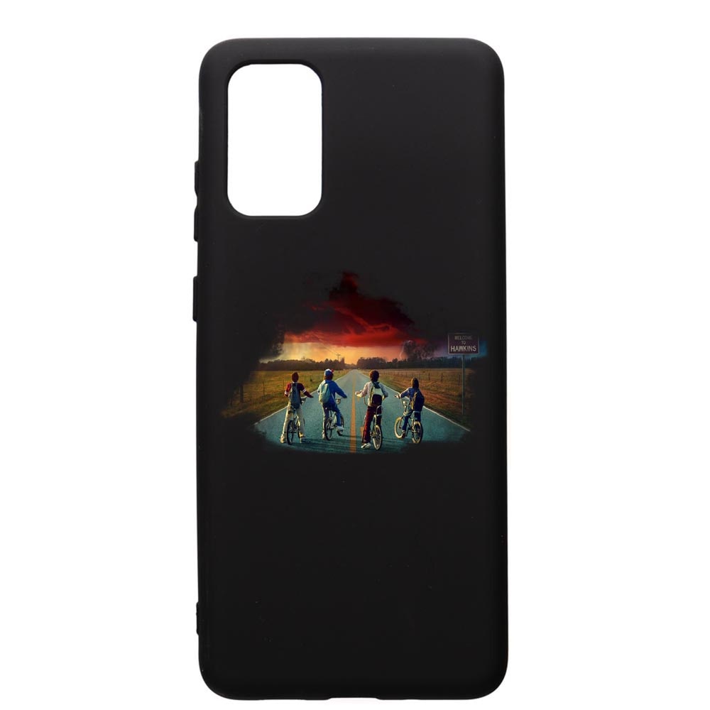 Husa de protectie Samsung Galaxy A51, Stranger Things, silicon, cu interiorul din material textil, protectie camera, PB278