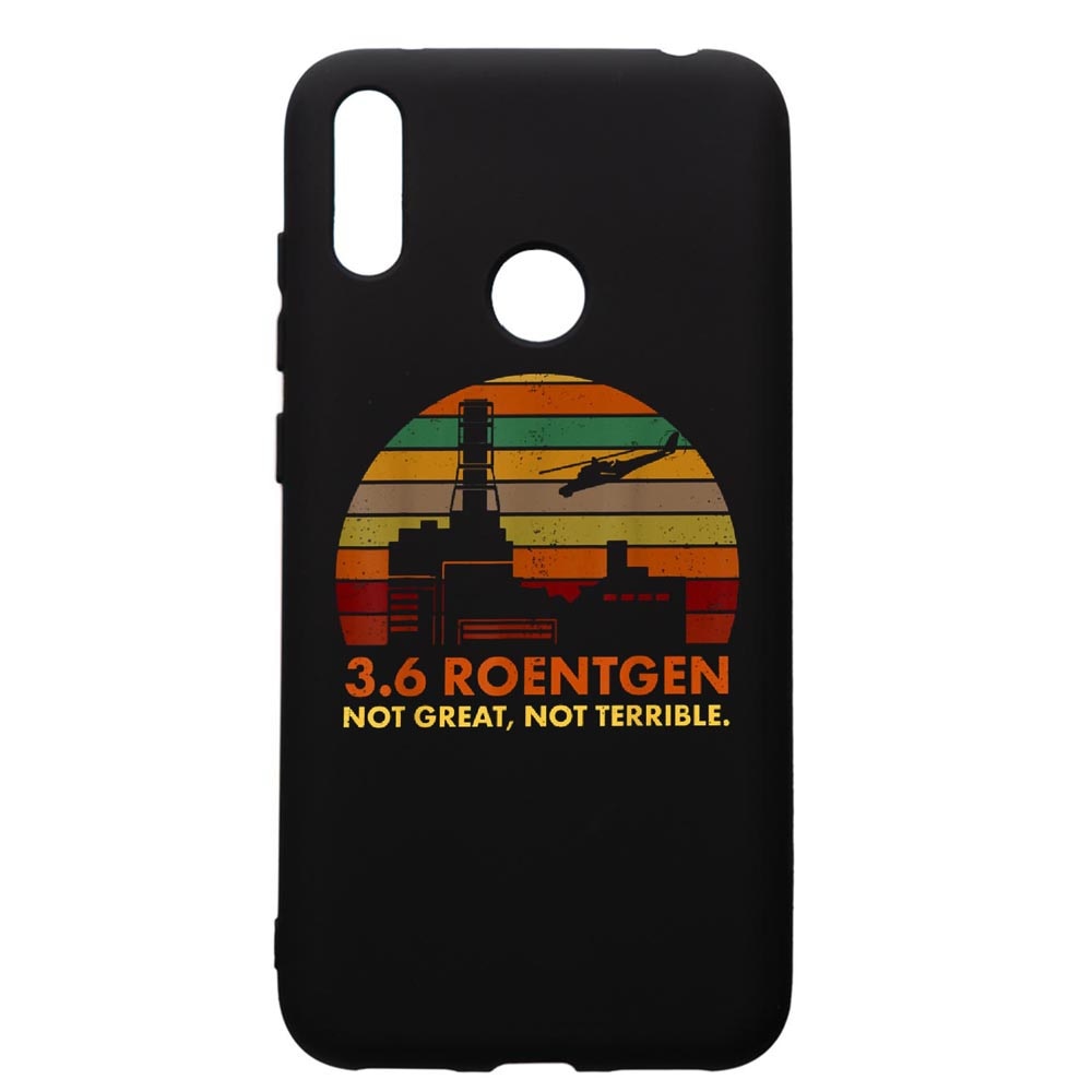 Husa de protectie Huawei Y7 2019, Chernobyl, silicon, cu interiorul din material textil, protectie camera, PB275