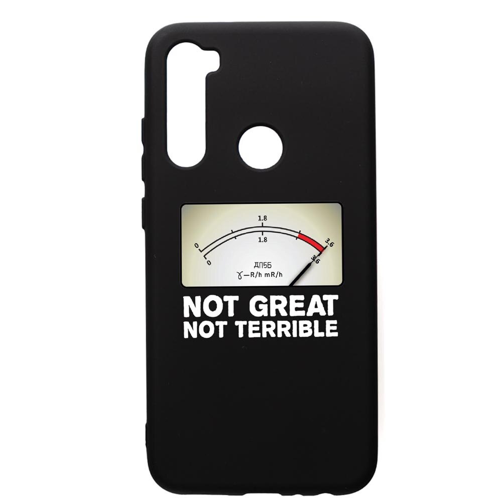 Husa de protectie Xiaomi Redmi Note 8, Chernobyl, silicon, cu interiorul din material textil, protectie camera, PB276