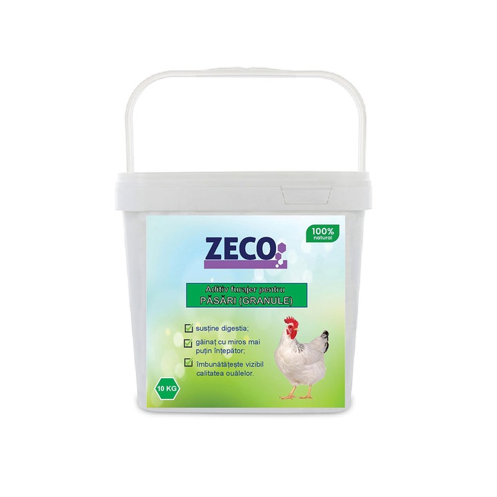 Aditiv furajer pentru pasari, ZECO, granulat, 10Kg