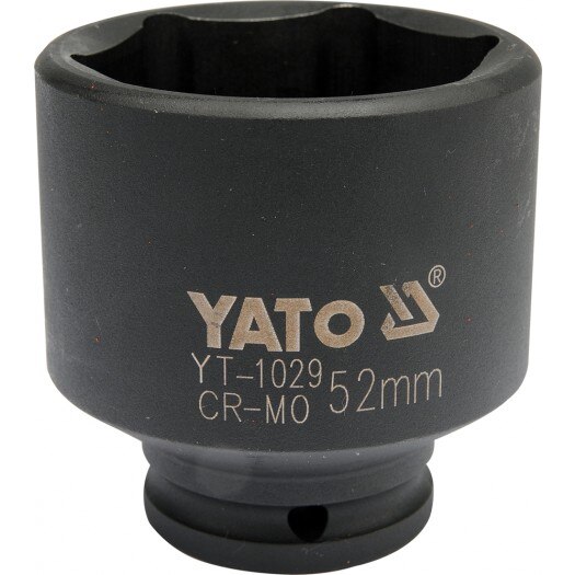 Cheie tubulara Yato bihexagonala de impact adanca 52 mm, 1/2 inch