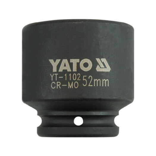 Cheie tubulara Yato hexagonala de impact 52 mm prindere patrat 3/4 inch