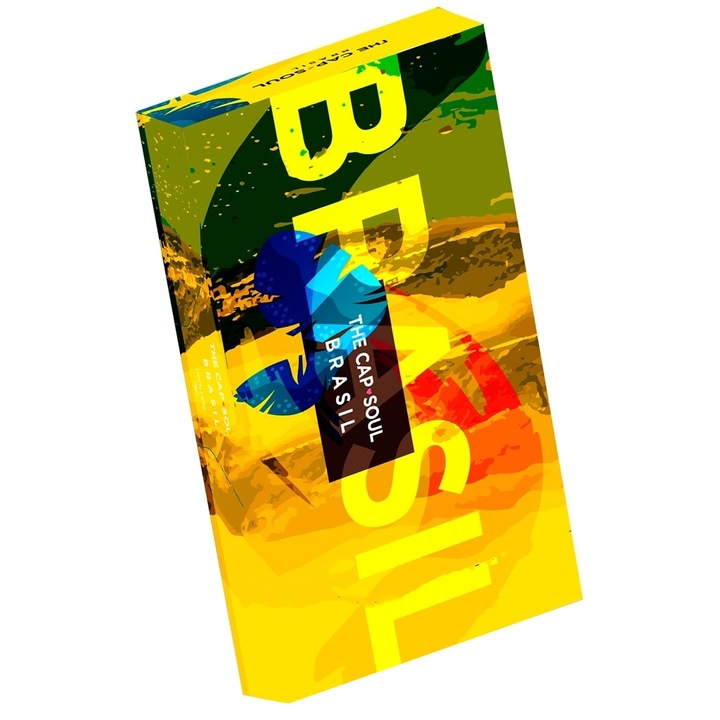 Cafea capsule The Cap Soul, Cafe Brasil, 10 bucati, compatibila Nespresso, gourmet, gust intens, amestec Arabica