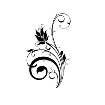 Sticker decorativ perete, ORAFOL, Floare decorativa , 55x94 cm Sticker decorativ perete, ORAFOL, Floare decorativa , 55x94 cm