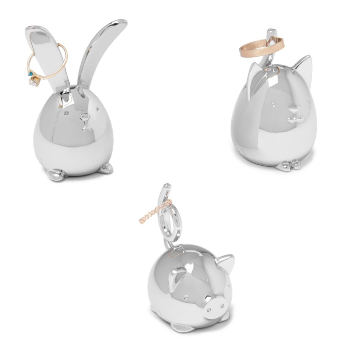 Set 3 suporti inele 11.4 x 7 x 8.9, Umbra