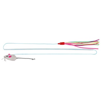 Jucarie Undita Trixie Pentru Pisici cu 2 Jucarii 40 cm 45746 Jucarie Undita Trixie Pentru Pisici cu 2 Jucarii 40 cm 45746