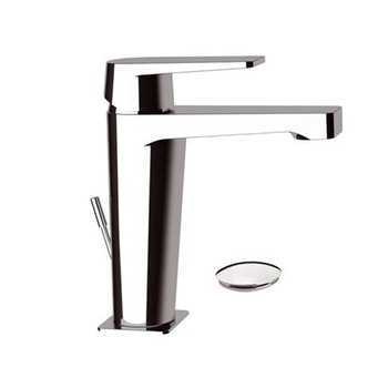 Baterie baie pentru lavoar, Remer Dream D10 + ventil, montaj stativ, monocomanda, finisaj cromat Baterie baie pentru lavoar, Remer Dream D10 + ventil, montaj stativ, monocomanda, finisaj cromat