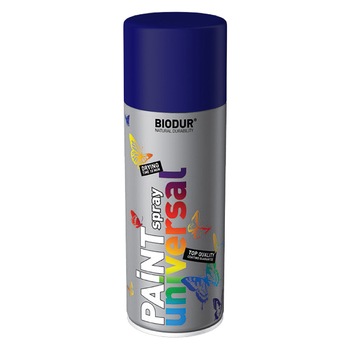 Spray vopsea Biodur Albastru Gentiana RAL 5010 400 ml Spray vopsea Biodur Albastru Gentiana RAL 5010 400 ml