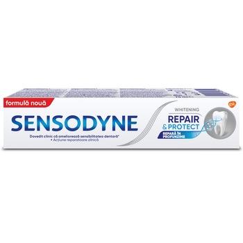 Pasta de dinti Sensodyne Repair and Protect Whitening, 75 ml Pasta de dinti Sensodyne Repair and Protect Whitening, 75 ml