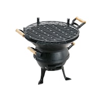 Gratar carbune GrillChef, Landmann, 35 cm, Fonta