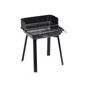 Gratar Carbune Rectangular Grillchef 41x31 cm, Negru Gratar Carbune Rectangular Grillchef 41x31 cm, Negru