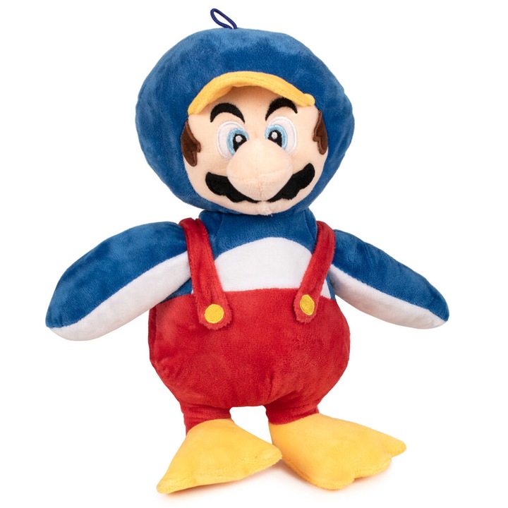 Nintendo, Super Mario Bros - Pingvin Mario plüss játék, magassága 30 cm, színes