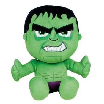Jucarie de plus Marvel - Hulk, multicolor, inaltime 30 cm Jucarie de plus Marvel - Hulk, multicolor, inaltime 30 cm