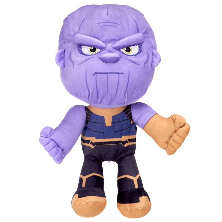 Jucarie de plus Marvel - Thanos, multicolor, inaltime 32 cm