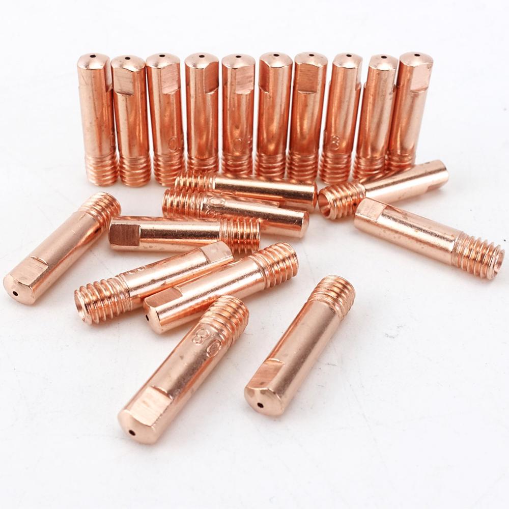 Duza de contac MIG MAG M6, L=25mm pentru sarma 0,8mm (set de 25buc)