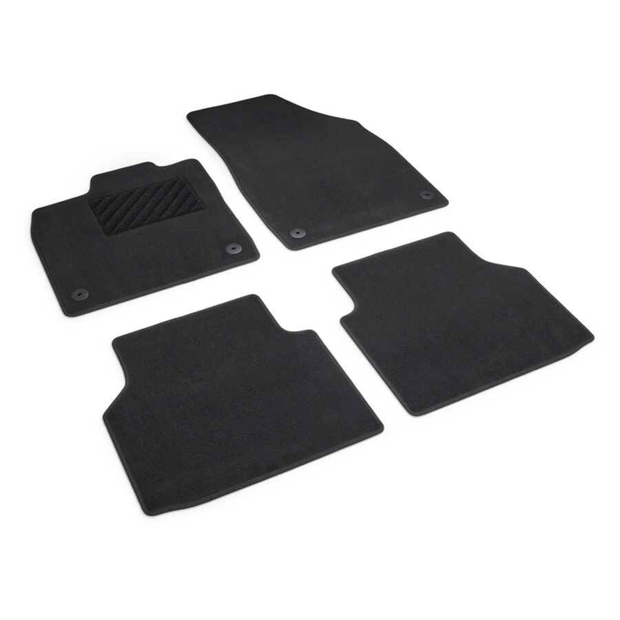 Set 4 covorase textile, VW ID.4, Negru