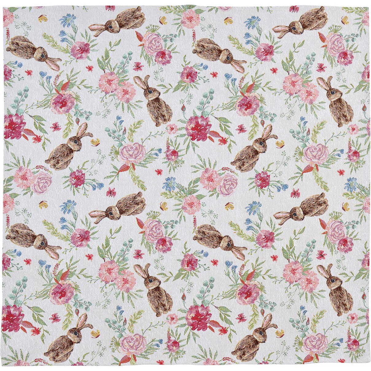 Fata de masa patrata 96*96 cm Bunny Bloom - 272983
