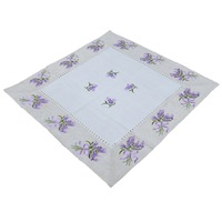 fata de masa din in brodat cu motive lavanda bordura bej 85x85 cm imagen 58_0_
0