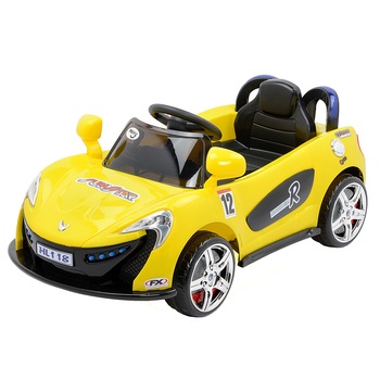 Masinuta electrica pentru copii, cu telecomanda, Mappy, Aero Yellow Masinuta electrica pentru copii, cu telecomanda, Mappy, Aero Yellow