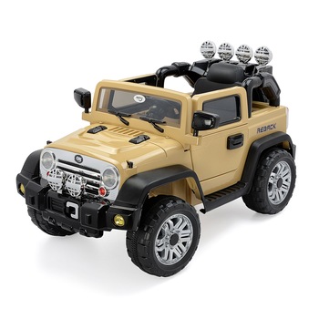 Masinuta electrica pentru copii, Mappy Off-Road 4x4, cu telecomanda, Kaki Masinuta electrica pentru copii, Mappy Off-Road 4x4, cu telecomanda, Kaki