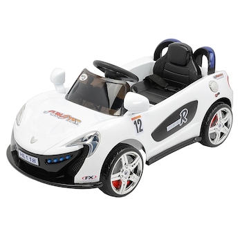 Masinuta electrica pentru copii, cu telecomanda, Mappy, Aero White Masinuta electrica pentru copii, cu telecomanda, Mappy, Aero White